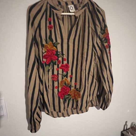 ANTHROPOLOGIE AKEMI KIN MANUELA EMBROIDERED BLOUSE XS - Picture 4 of 10